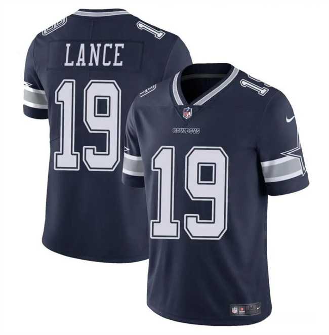Men & Women & Youth Dallas Cowboys #19 Trey Lance Navy Vapor Untouchable Limited Stitched Jersey->dallas cowboys->NFL Jersey